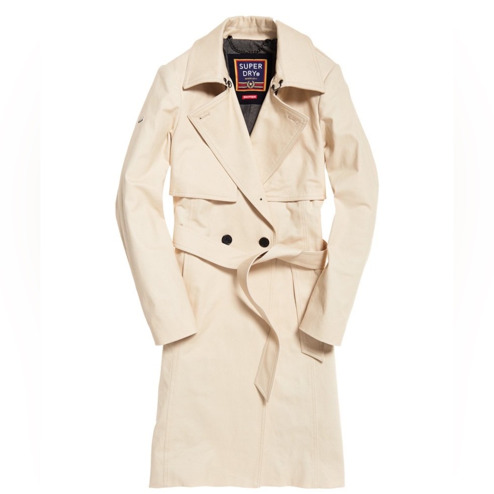 SUPERDRY Trench Coat US size 8